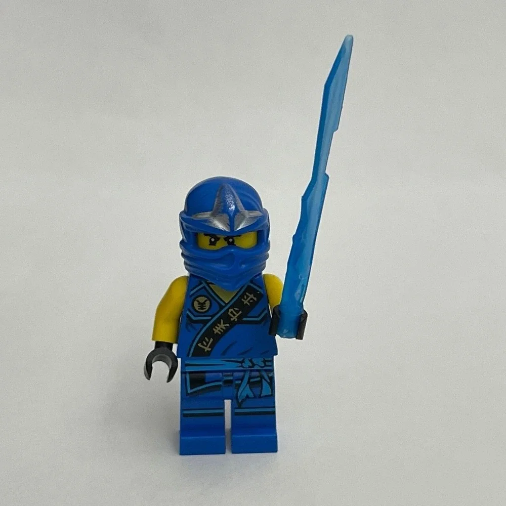 Lego Ninjago Blue Ninja with Sword Minifigure Minifig